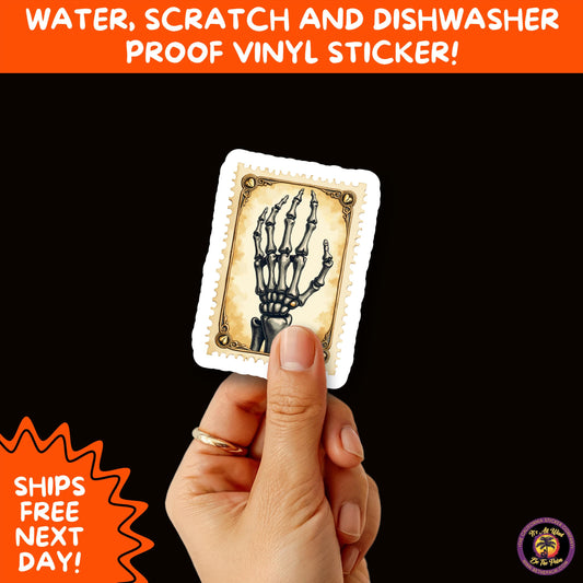 HALLOWEEN VINYL STICKERS | Spooky Ghosts, Witches, Pumpkins, Skulls and Bats – Waterproof Halloween Sticker Pack for All Ages