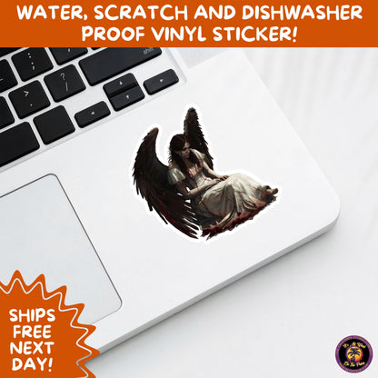 GORE HORROR STICKERS | Creepy Vibe Aesthetic – Blood, Skulls, Guts, and Creepy Vinyl Art for Halloween and Alternative Style Fans