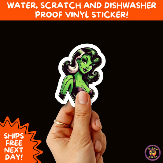 HALLOWEEN VINYL STICKERS | Spooky Ghosts, Witches, Pumpkins, Skulls and Bats – Waterproof Halloween Sticker Pack for All Ages
