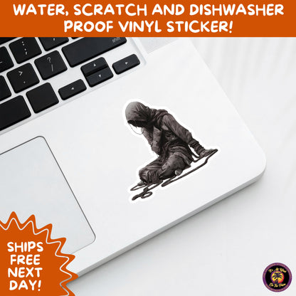 GORE HORROR STICKERS | Creepy Vibe Aesthetic – Blood, Skulls, Guts, and Creepy Vinyl Art for Halloween and Alternative Style Fans