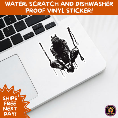 GORE HORROR STICKERS | Creepy Vibe Aesthetic – Blood, Skulls, Guts, and Creepy Vinyl Art for Halloween and Alternative Style Fans