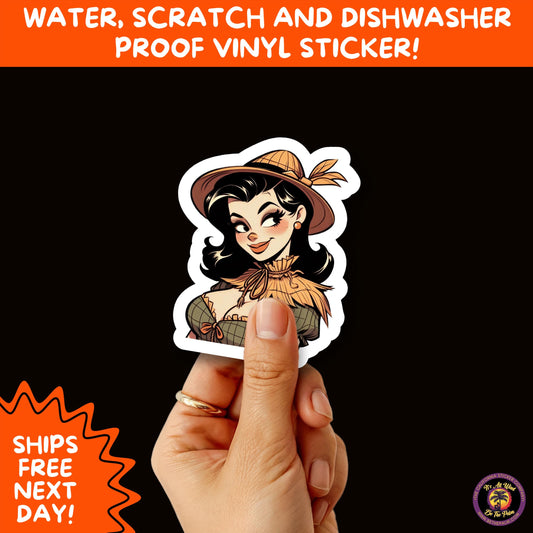HALLOWEEN VINYL STICKERS | Spooky Ghosts, Witches, Pumpkins, Skulls and Bats – Waterproof Halloween Sticker Pack for All Ages
