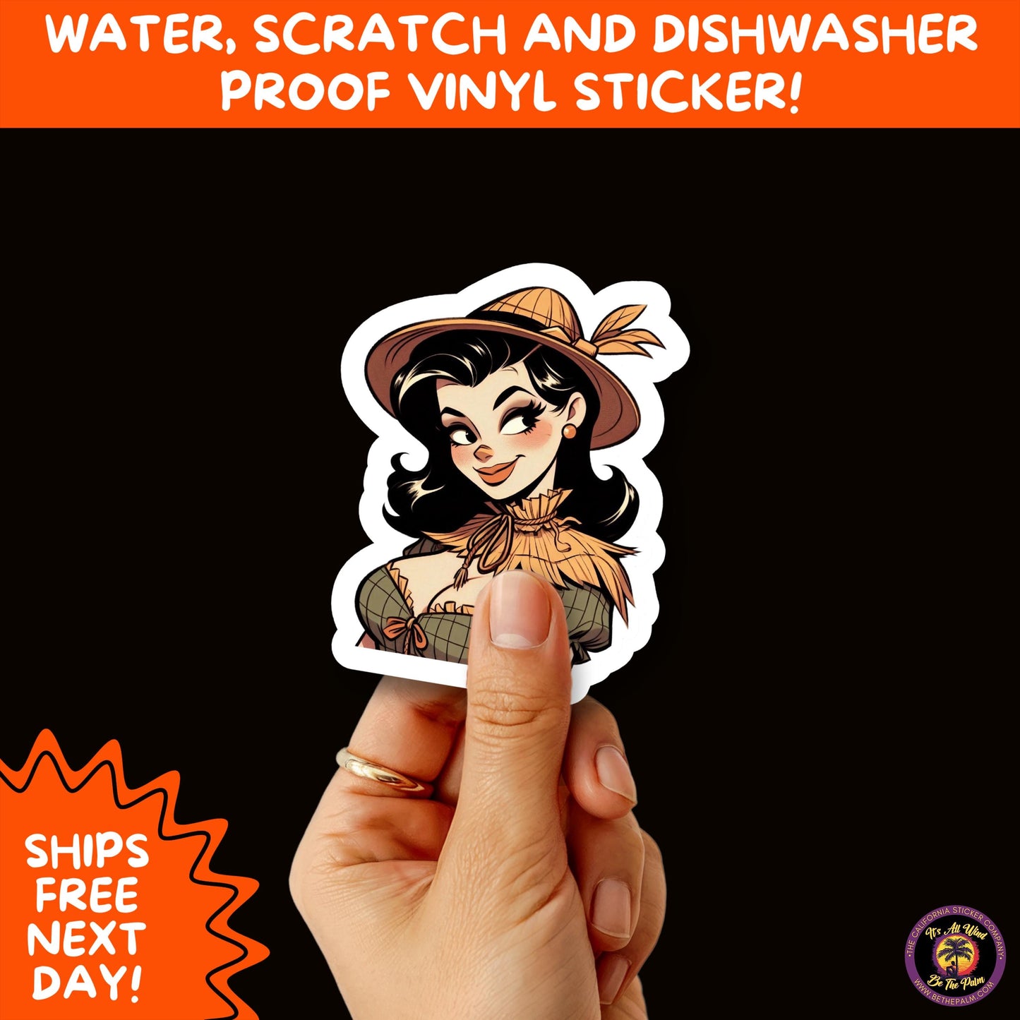 HALLOWEEN VINYL STICKERS | Spooky Ghosts, Witches, Pumpkins, Skulls and Bats – Waterproof Halloween Sticker Pack for All Ages