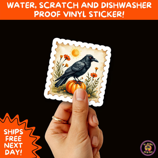 HALLOWEEN VINYL STICKERS | Spooky Ghosts, Witches, Pumpkins, Skulls and Bats – Waterproof Halloween Sticker Pack for All Ages