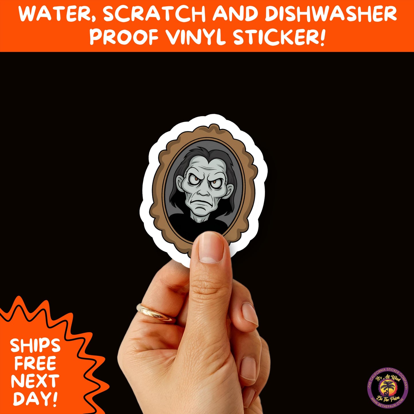 HALLOWEEN VINYL STICKERS | Spooky Ghosts, Witches, Pumpkins, Skulls and Bats – Waterproof Halloween Sticker Pack for All Ages