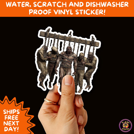GORE HORROR STICKERS | Creepy Vibe Aesthetic – Blood, Skulls, Guts, and Creepy Vinyl Art for Halloween and Alternative Style Fans