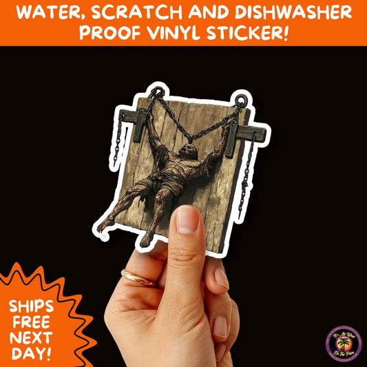 GORE HORROR STICKERS | Creepy Vibe Aesthetic – Blood, Skulls, Guts, and Creepy Vinyl Art for Halloween and Alternative Style Fans