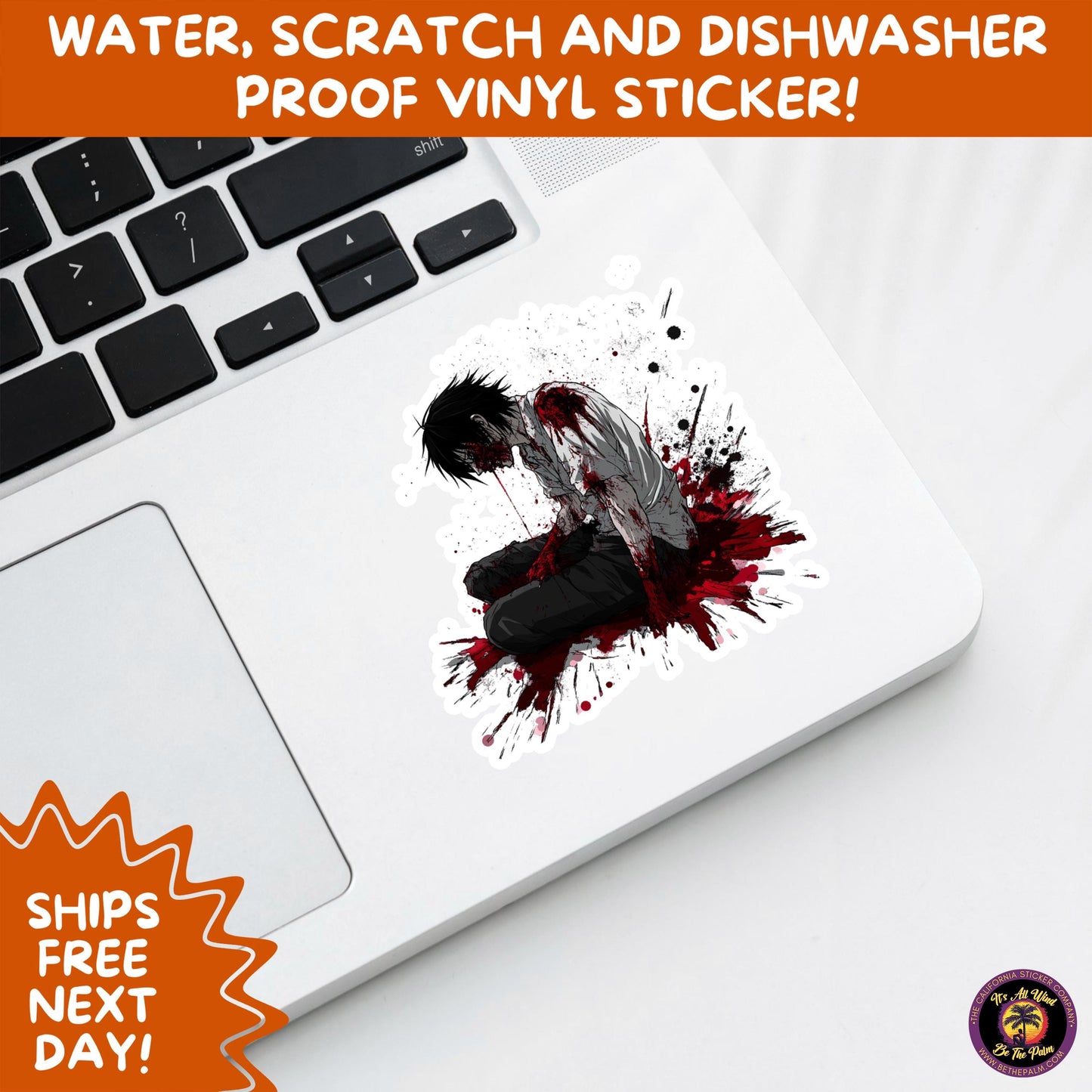 GORE HORROR STICKERS | Creepy Vibe Aesthetic – Blood, Skulls, Guts, and Creepy Vinyl Art for Halloween and Alternative Style Fans