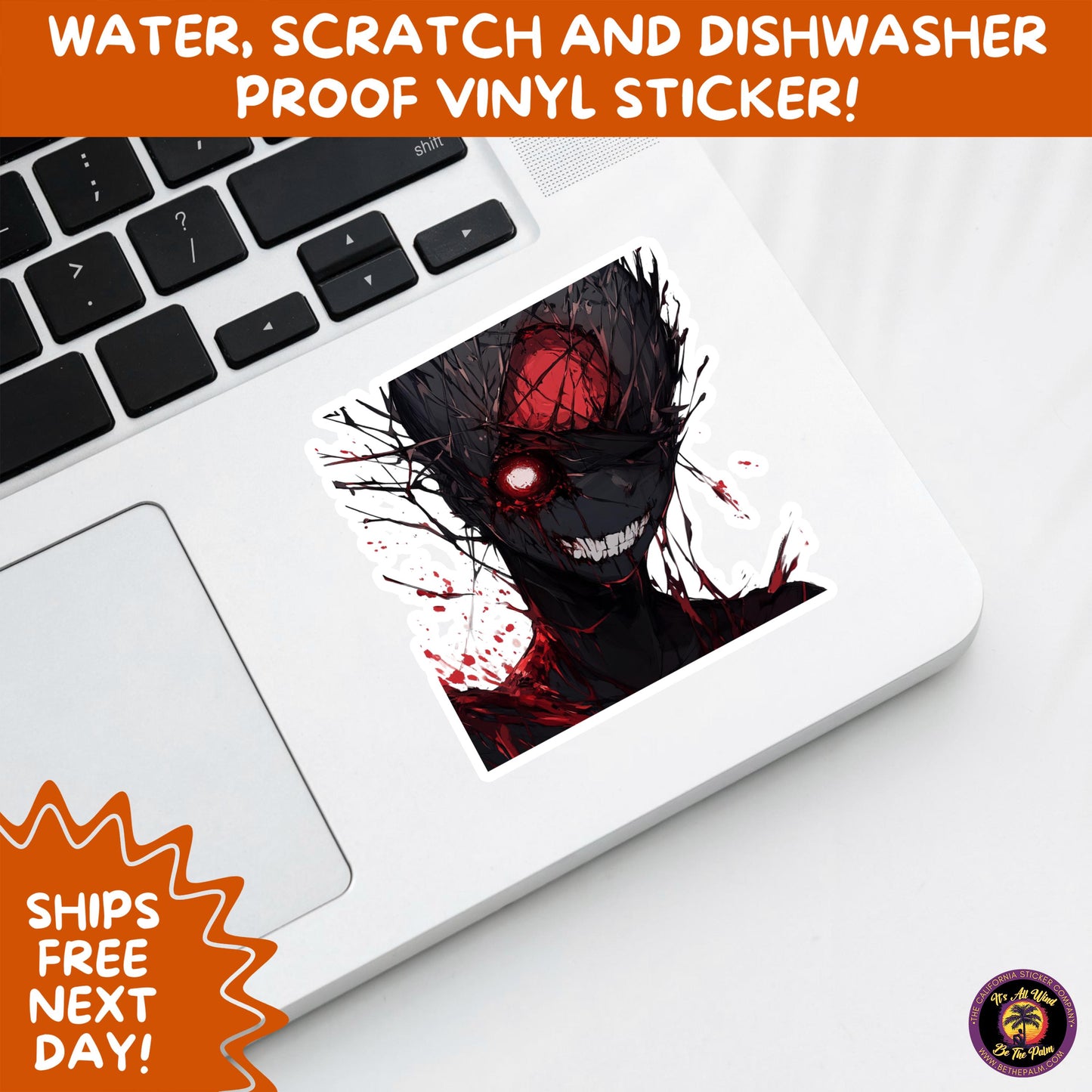 GORE HORROR STICKERS | Creepy Vibe Aesthetic – Blood, Skulls, Guts, and Creepy Vinyl Art for Halloween and Alternative Style Fans