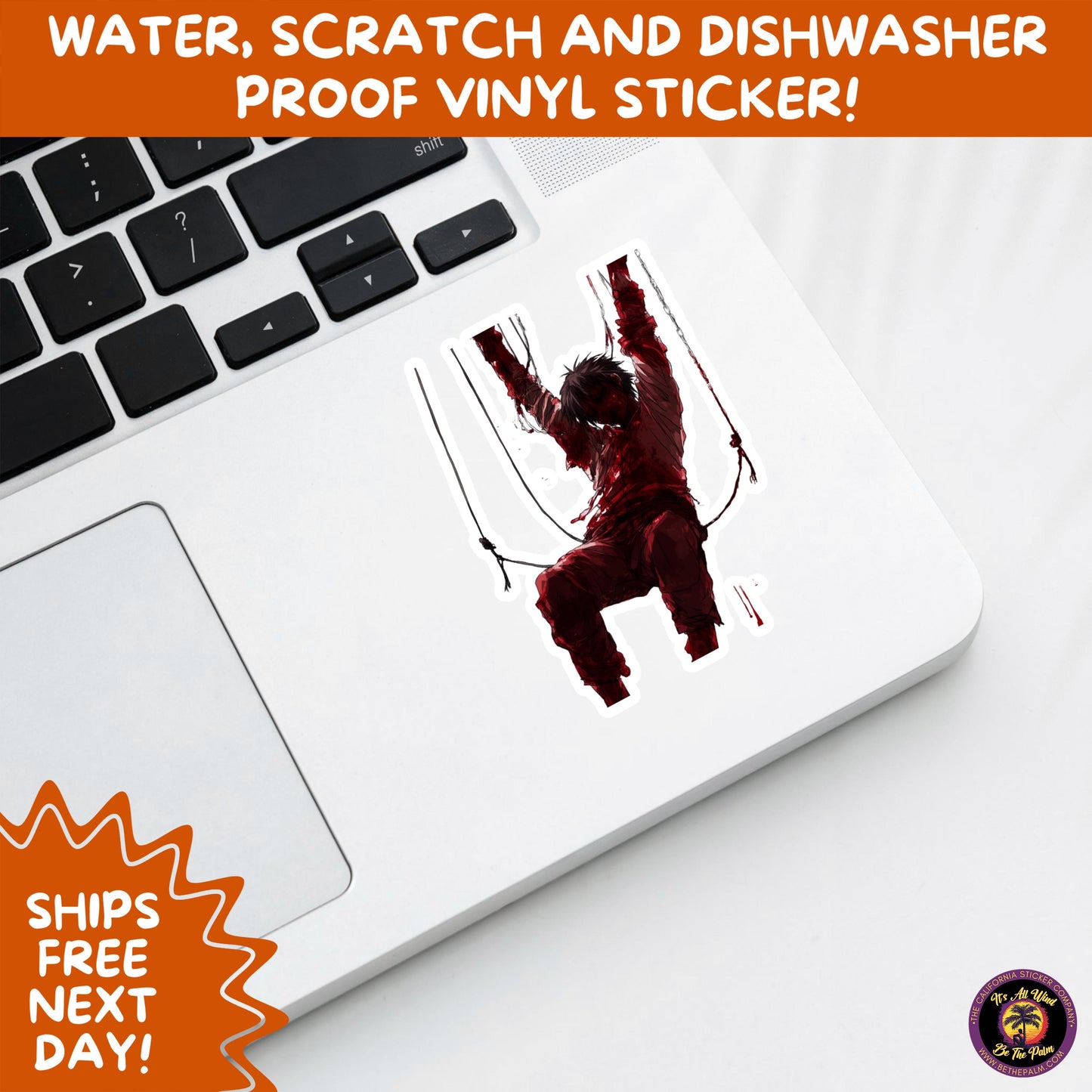 GORE HORROR STICKERS | Creepy Vibe Aesthetic – Blood, Skulls, Guts, and Creepy Vinyl Art for Halloween and Alternative Style Fans