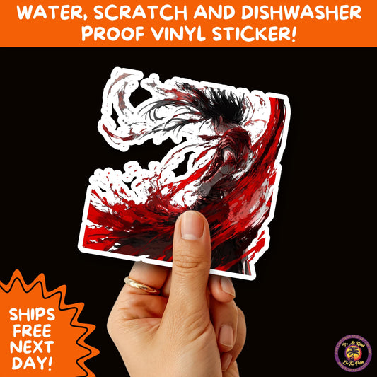 GORE HORROR STICKERS | Creepy Vibe Aesthetic – Blood, Skulls, Guts, and Creepy Vinyl Art for Halloween and Alternative Style Fans