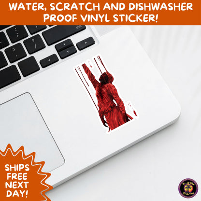 GORE HORROR STICKERS | Creepy Vibe Aesthetic – Blood, Skulls, Guts, and Creepy Vinyl Art for Halloween and Alternative Style Fans