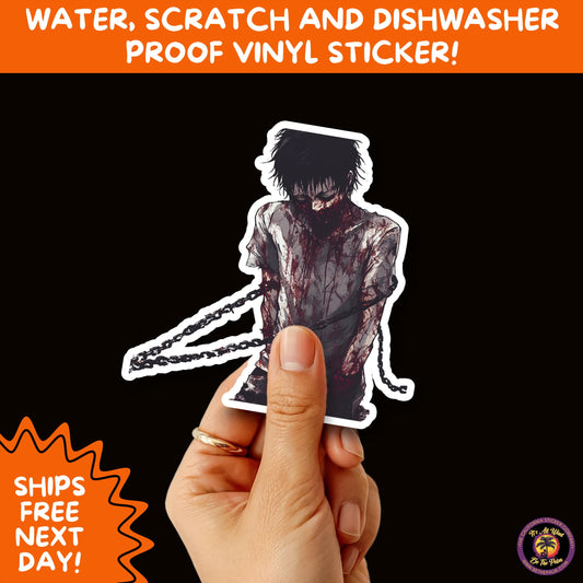 GORE HORROR STICKERS | Creepy Vibe Aesthetic – Blood, Skulls, Guts, and Creepy Vinyl Art for Halloween and Alternative Style Fans