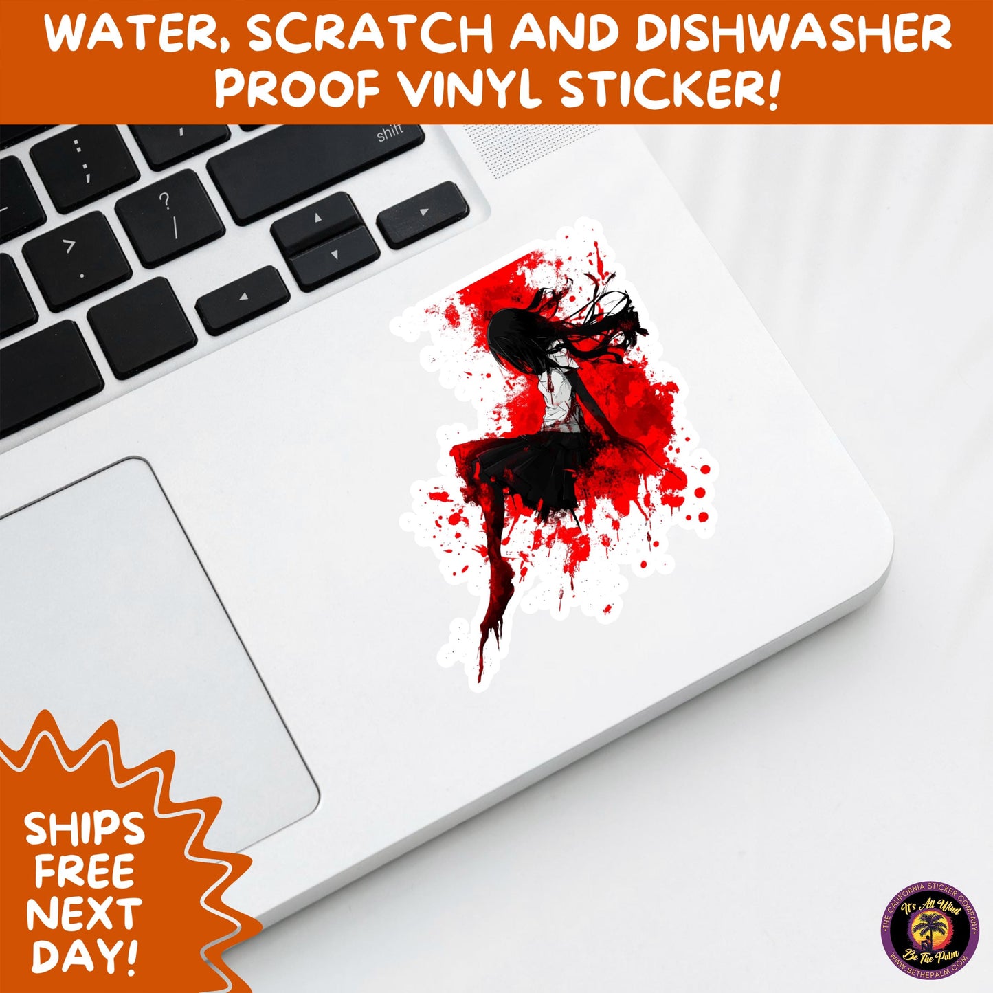 GORE HORROR STICKERS | Creepy Vibe Aesthetic – Blood, Skulls, Guts, and Creepy Vinyl Art for Halloween and Alternative Style Fans