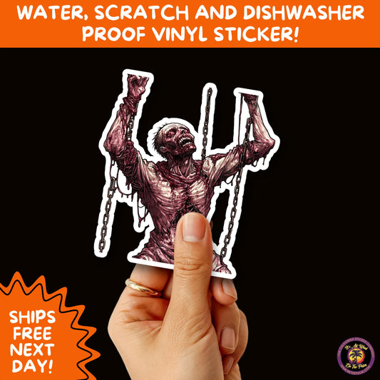 GORE HORROR STICKERS | Creepy Vibe Aesthetic – Blood, Skulls, Guts, and Creepy Vinyl Art for Halloween and Alternative Style Fans