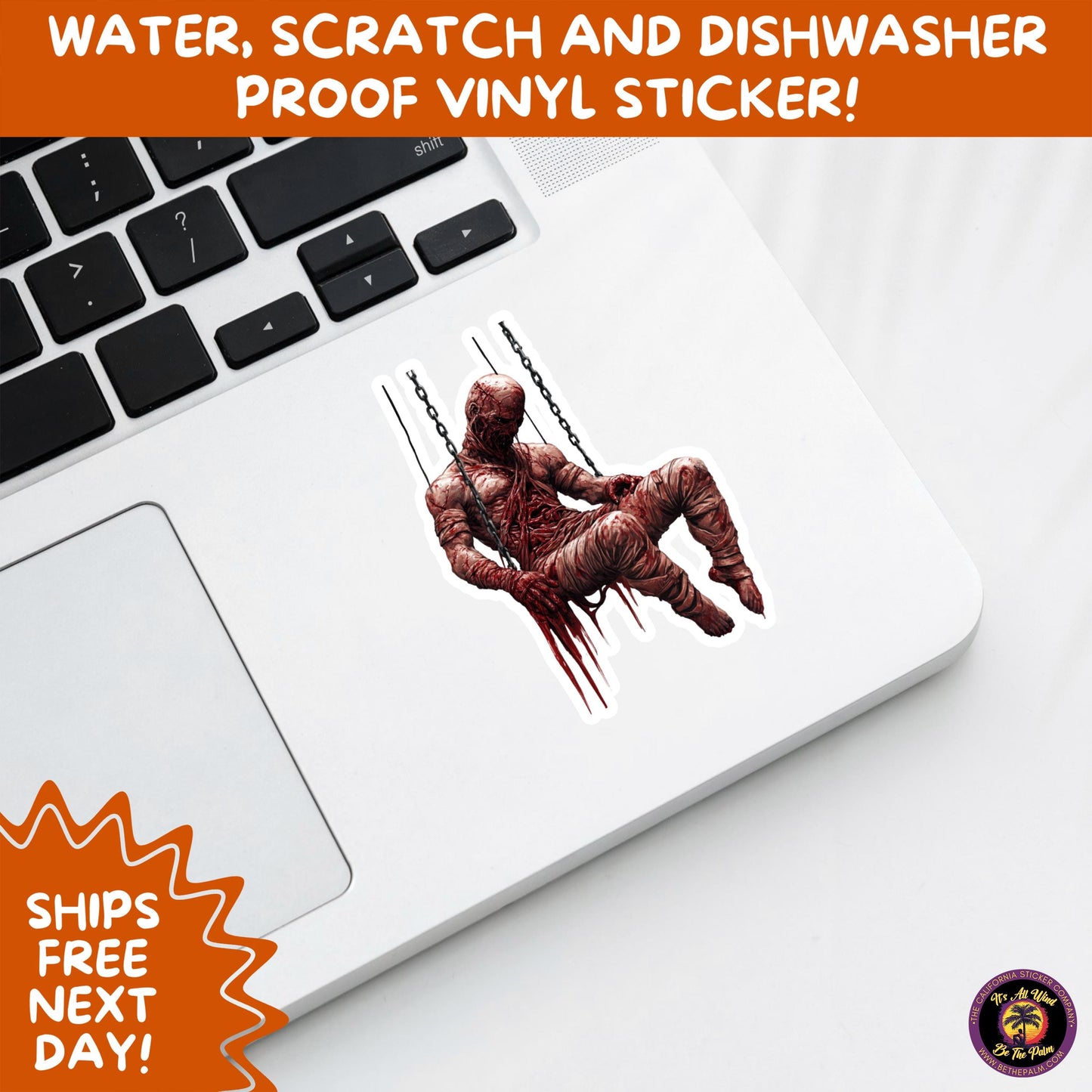 GORE HORROR STICKERS | Creepy Vibe Aesthetic – Blood, Skulls, Guts, and Creepy Vinyl Art for Halloween and Alternative Style Fans