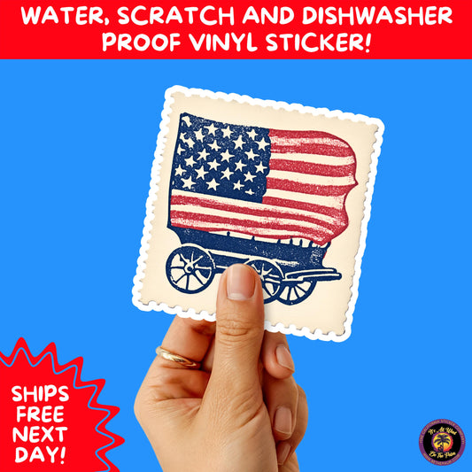 4TH OF JULY | Sticker Pack Independence Day Vinyl Decals, USA Flag, Fireworks, Red White Blue Summer Holiday Patriotic Sticker Set