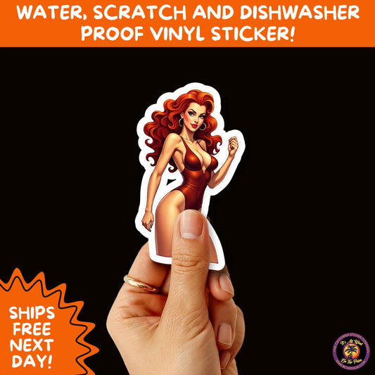 FUN BEACH STICKERS with Bikini Designs, Perfect for Travel Journals, Water Bottles, Tumblers, Laptops, Scrapbooks, and Summer Decor