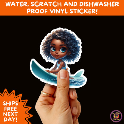 FUN BEACH STICKERS with Bikini Designs, Perfect for Travel Journals, Water Bottles, Tumblers, Laptops, Scrapbooks, and Summer Decor