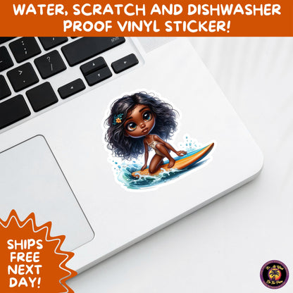 FUN BEACH STICKERS with Bikini Designs, Perfect for Travel Journals, Water Bottles, Tumblers, Laptops, Scrapbooks, and Summer Decor