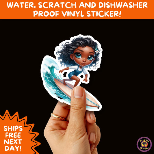 FUN BEACH STICKERS with Bikini Designs, Perfect for Travel Journals, Water Bottles, Tumblers, Laptops, Scrapbooks, and Summer Decor