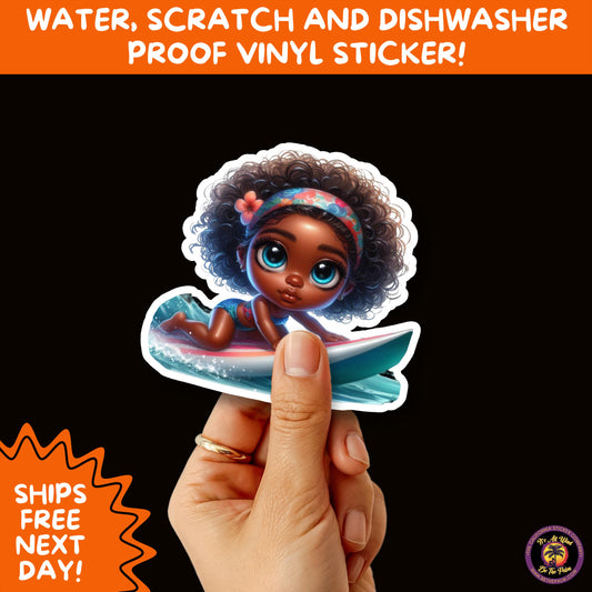 FUN BEACH STICKERS with Bikini Designs, Perfect for Travel Journals, Water Bottles, Tumblers, Laptops, Scrapbooks, and Summer Decor