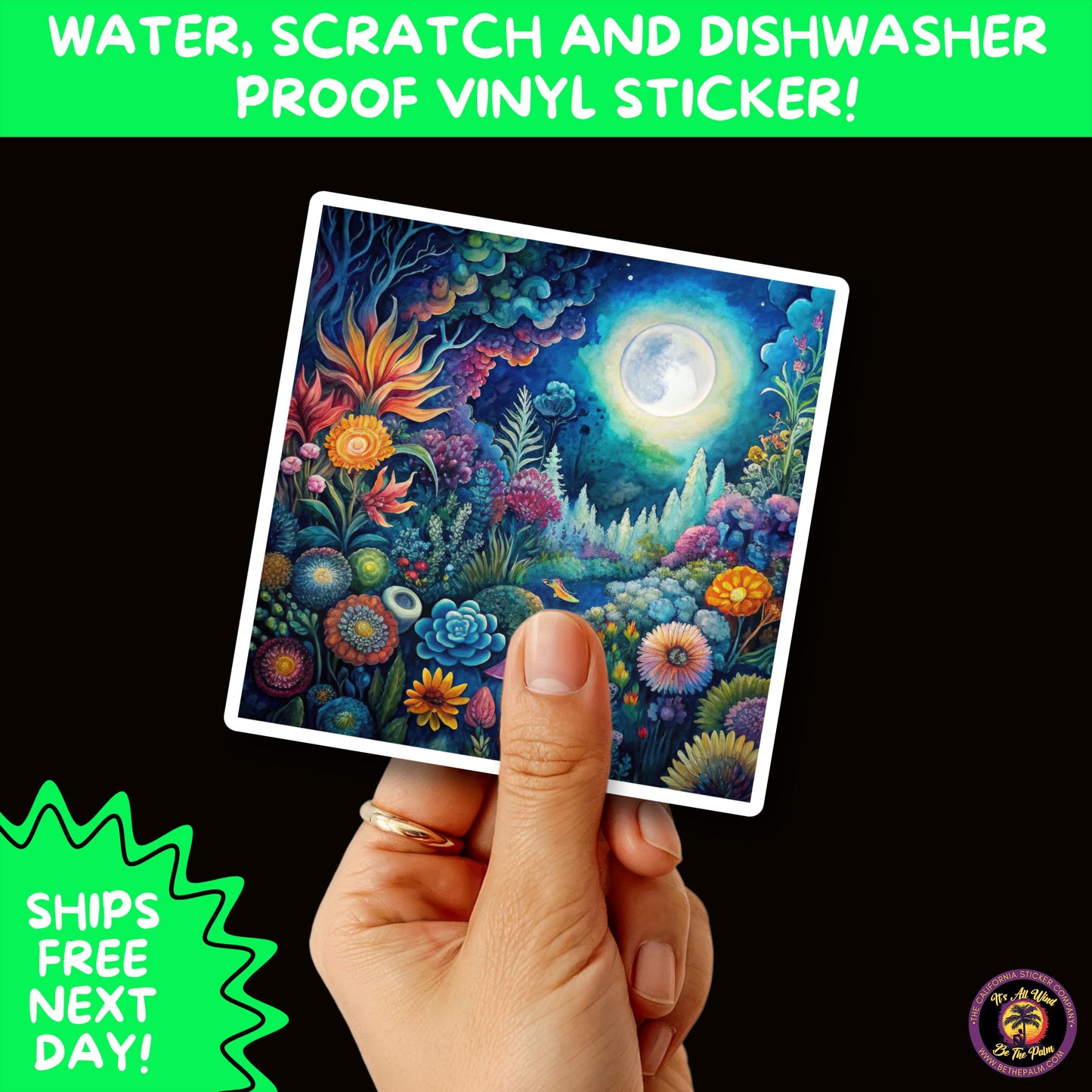 PSYCHEDELIC ART STICKERS | Trippy Groovy Vinyl Decals for Journals, Water Bottles, Laptops, Hippie Aesthetic Stickers for Vibe Lovers
