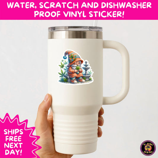PSYCHEDELIC ART STICKERS | Trippy Groovy Vinyl Decals for Journals, Water Bottles, Laptops, Hippie Aesthetic Stickers for Vibe Lovers