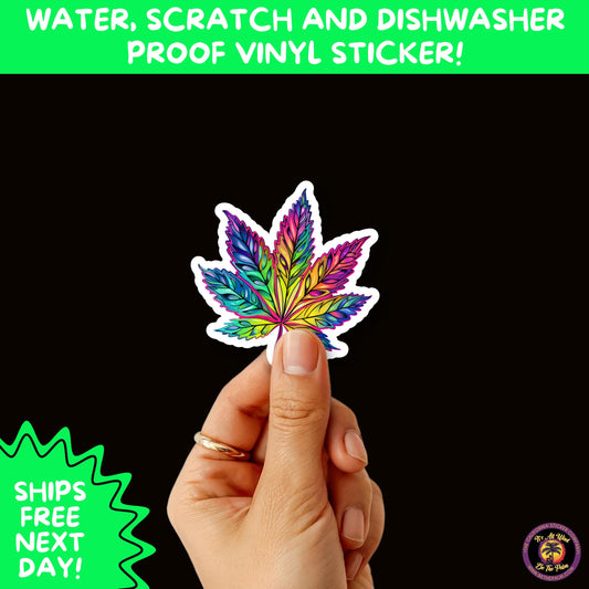 PSYCHEDELIC ART STICKERS | Trippy Groovy Vinyl Decals for Journals, Water Bottles, Laptops, Hippie Aesthetic Stickers for Vibe Lovers