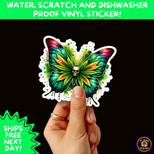 PSYCHEDELIC ART STICKERS | Trippy Groovy Vinyl Decals for Journals, Water Bottles, Laptops, Hippie Aesthetic Stickers for Vibe Lovers