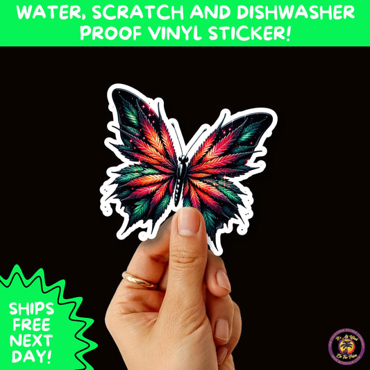 PSYCHEDELIC ART STICKERS | Trippy Groovy Vinyl Decals for Journals, Water Bottles, Laptops, Hippie Aesthetic Stickers for Vibe Lovers