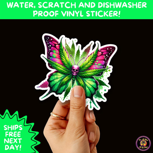 PSYCHEDELIC ART STICKERS | Trippy Groovy Vinyl Decals for Journals, Water Bottles, Laptops, Hippie Aesthetic Stickers for Vibe Lovers