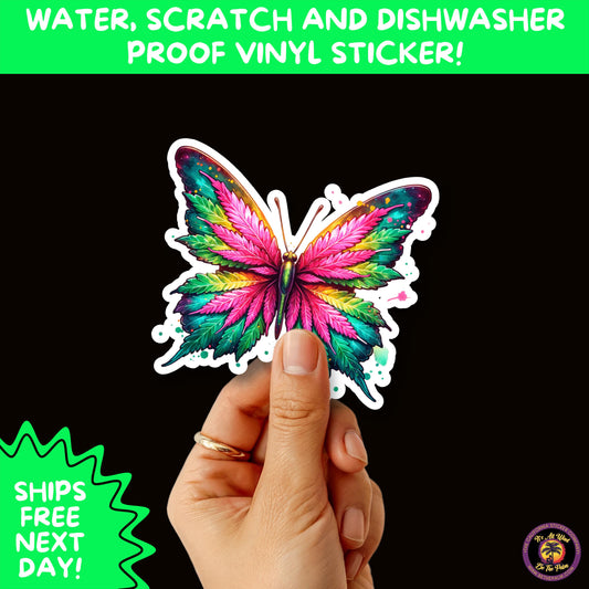 PSYCHEDELIC ART STICKERS | Trippy Groovy Vinyl Decals for Journals, Water Bottles, Laptops, Hippie Aesthetic Stickers for Vibe Lovers