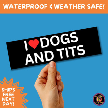 BUMPER STICKER | Funny Vinyl Decals for Cars Trucks Laptops Durable Waterproof Outdoor Sticker Gift for Drivers and Road Trips