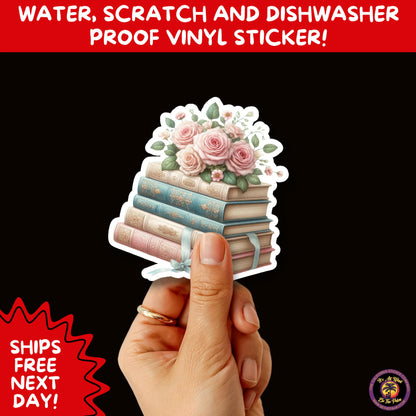 1. SMUT BOOK LOVER | Stickers – Funny Romance Sticker Pack for Readers, Booktok Gifts, Steamy Books, Kindle Accessories, Waterproof Vinyl