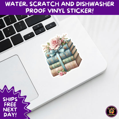 1. SMUT BOOK LOVER | Stickers – Funny Romance Sticker Pack for Readers, Booktok Gifts, Steamy Books, Kindle Accessories, Waterproof Vinyl