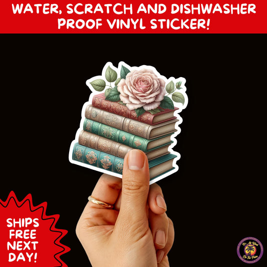 1. SMUT BOOK LOVER | Stickers – Funny Romance Sticker Pack for Readers, Booktok Gifts, Steamy Books, Kindle Accessories, Waterproof Vinyl