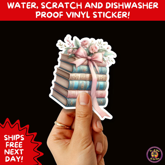 1. SMUT BOOK LOVER | Stickers – Funny Romance Sticker Pack for Readers, Booktok Gifts, Steamy Books, Kindle Accessories, Waterproof Vinyl