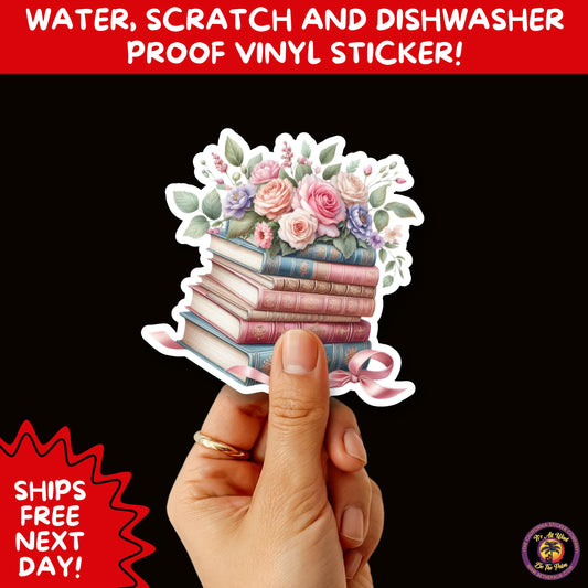 1. SMUT BOOK LOVER | Stickers – Funny Romance Sticker Pack for Readers, Booktok Gifts, Steamy Books, Kindle Accessories, Waterproof Vinyl