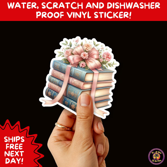 1. SMUT BOOK LOVER | Stickers – Funny Romance Sticker Pack for Readers, Booktok Gifts, Steamy Books, Kindle Accessories, Waterproof Vinyl