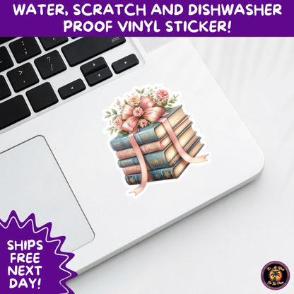 1. SMUT BOOK LOVER | Stickers – Funny Romance Sticker Pack for Readers, Booktok Gifts, Steamy Books, Kindle Accessories, Waterproof Vinyl