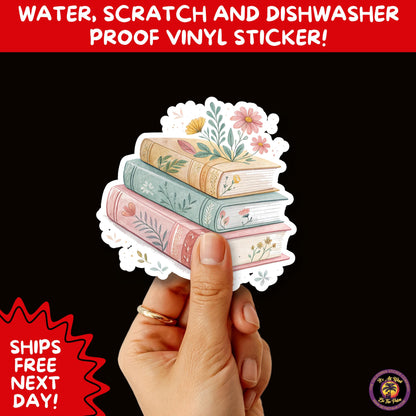 1. SMUT BOOK LOVER | Stickers – Funny Romance Sticker Pack for Readers, Booktok Gifts, Steamy Books, Kindle Accessories, Waterproof Vinyl