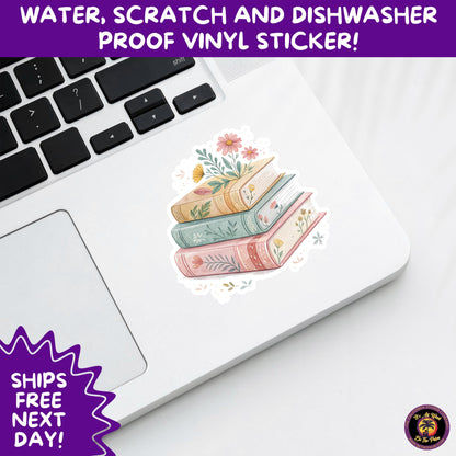 1. SMUT BOOK LOVER | Stickers – Funny Romance Sticker Pack for Readers, Booktok Gifts, Steamy Books, Kindle Accessories, Waterproof Vinyl