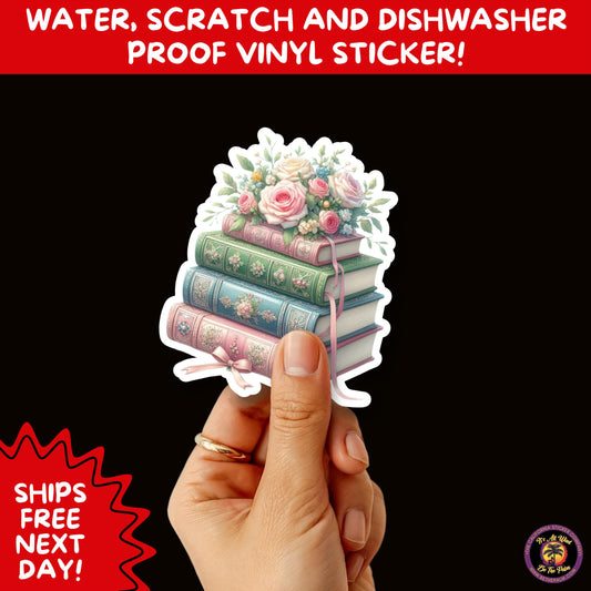 1. SMUT BOOK LOVER | Stickers – Funny Romance Sticker Pack for Readers, Booktok Gifts, Steamy Books, Kindle Accessories, Waterproof Vinyl