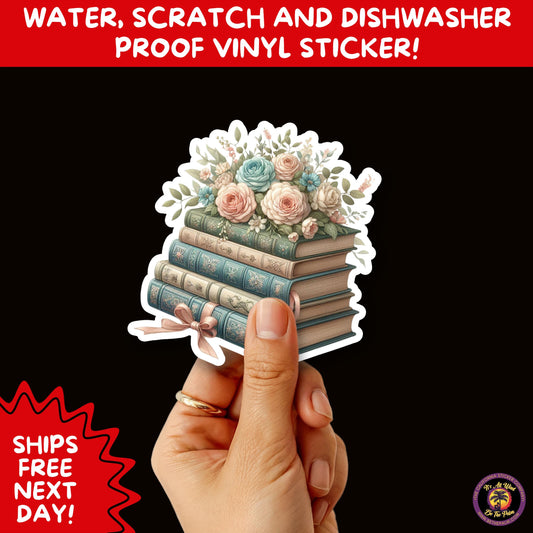 1. SMUT BOOK LOVER | Stickers – Funny Romance Sticker Pack for Readers, Booktok Gifts, Steamy Books, Kindle Accessories, Waterproof Vinyl