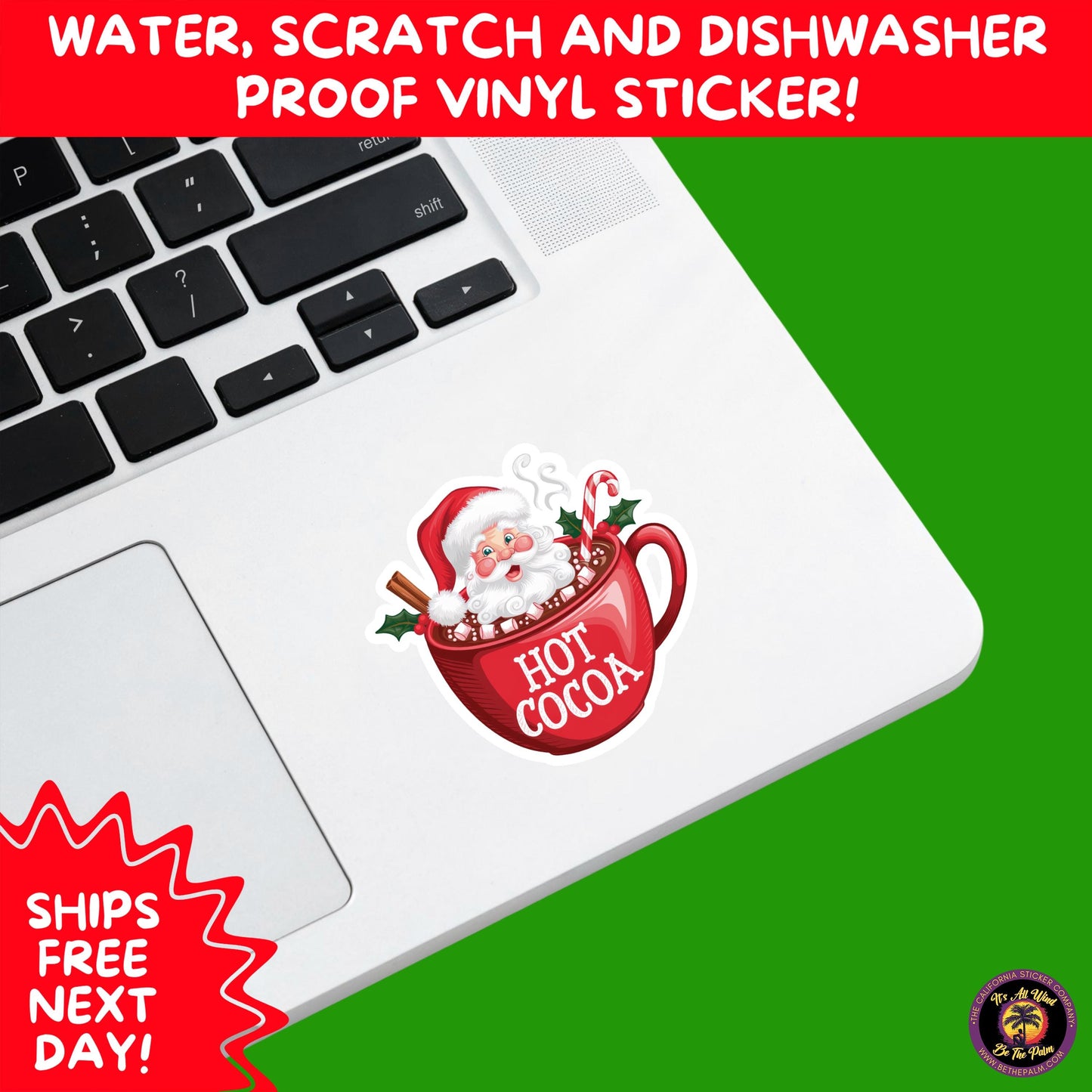 CHRISTMAS STICKER PACK | Festive Holiday Decor Vinyl Stickers Perfect for Journals Gifts Planners Stocking Stuffers Winter Aesthetic Fun