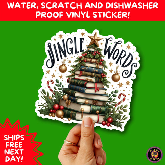 CHRISTMAS STICKER PACK | Festive Holiday Decor Vinyl Stickers Perfect for Journals Gifts Planners Stocking Stuffers Winter Aesthetic Fun