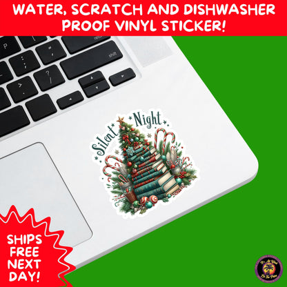 CHRISTMAS STICKER PACK | Festive Holiday Decor Vinyl Stickers Perfect for Journals Gifts Planners Stocking Stuffers Winter Aesthetic Fun