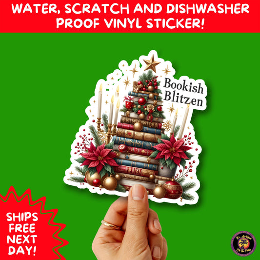 CHRISTMAS STICKER PACK | Festive Holiday Decor Vinyl Stickers Perfect for Journals Gifts Planners Stocking Stuffers Winter Aesthetic Fun