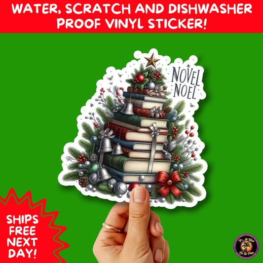 CHRISTMAS STICKER PACK | Festive Holiday Decor Vinyl Stickers Perfect for Journals Gifts Planners Stocking Stuffers Winter Aesthetic Fun